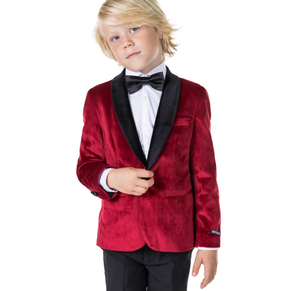 OppoSuits Deluxe Solid Velvet Dinner Jacket